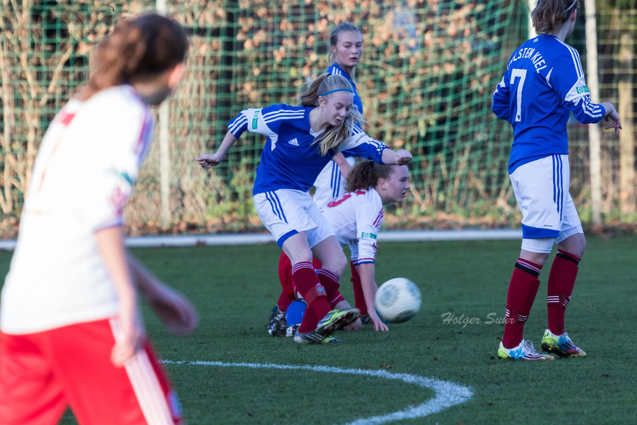 Bild 113 - B-Juniorinnen Hamburger SV - Holstein Kiel : Ergebnis: 0:1